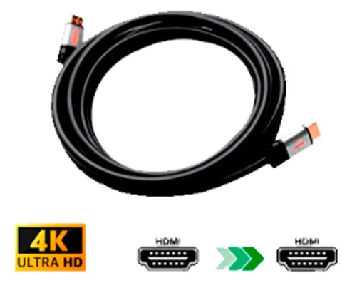 [SKU00092] CABLE HDMI A HDMI 1.8 M KUMO UHD 4K| 2K