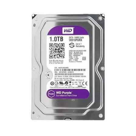 [SKU00099] DISCO DURO PURPLE WD 1 TERA SATA