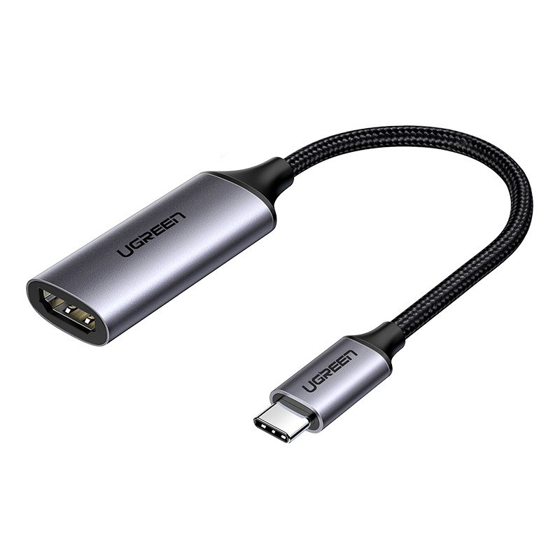 [SKU00009] CABLE TRENZADO REFORZADO UGREEN TIPO C A HDMI 4K