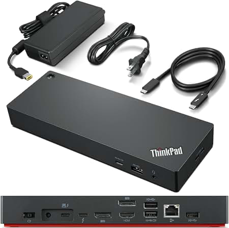 [SKU00021] DOCKING BASE DE ACOPLAMIENTO UNIVERSAL THUNDERBOLT 4 PARA LENOVO THINKPAD 40B00135US