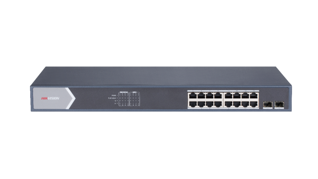 [SKU00040] SMART SWITCH ADMINIS 16 POE ALL 1000M (1G) + 2 UP SFP (1G) - PROYECTOS