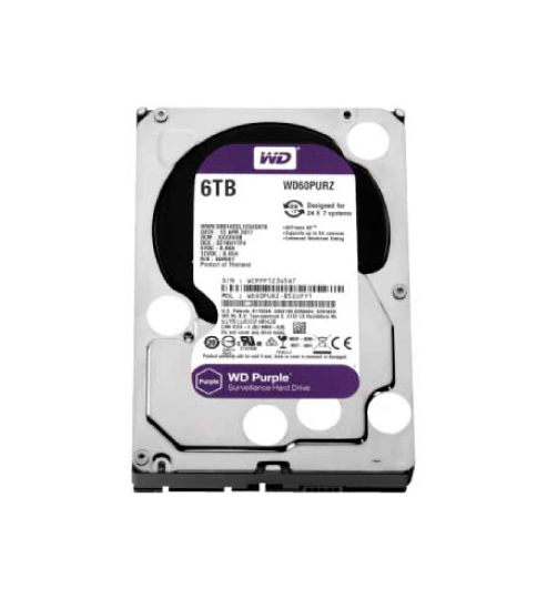 [SKU00053] DISCO DURO  WESTERN DIGITAL PURPLE WD 6TB SATA