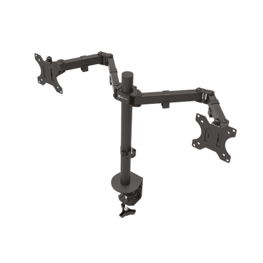 SOPORTE PARA MONITOR KLIP DE 15 A 32 PULGADAS SOPORTA 2 MONITORES